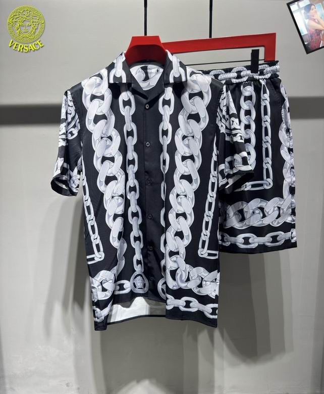Versace Shirt & Shorts Set ID:20250801-190